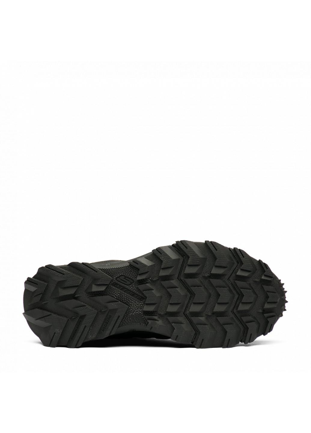 Чорні Осінні кроссовки solix 237501-bbk Skechers