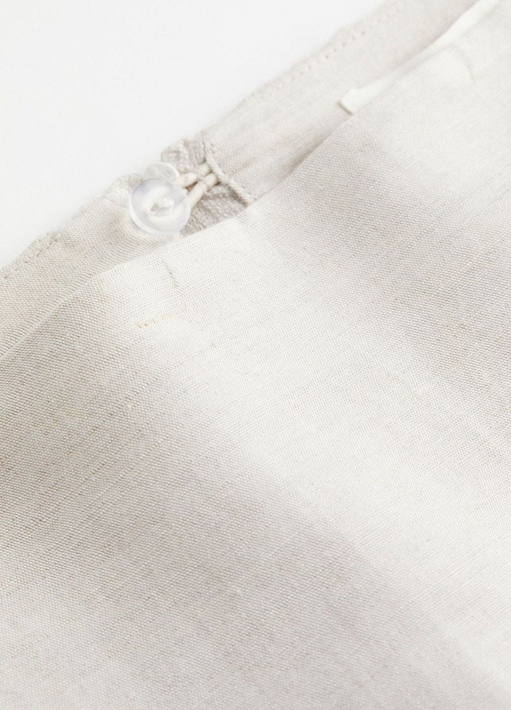 Светло-бежевая кэжуал зебра юбка H&M
