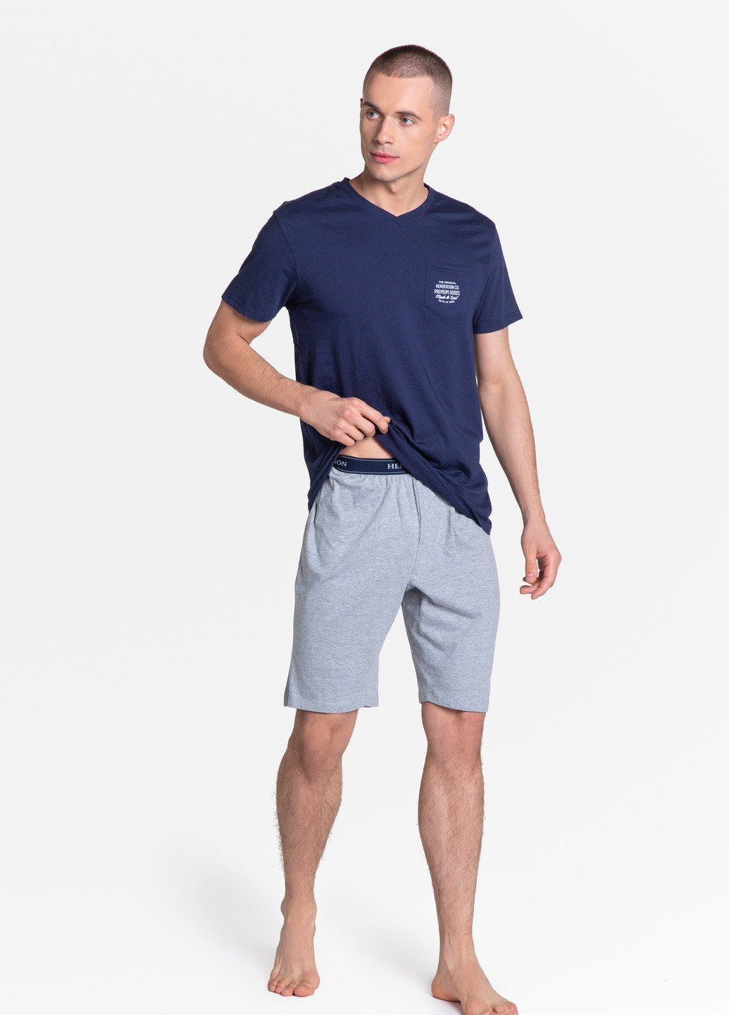 Комплект мужской футболка и шорты 38882 Henderson (259752967)
