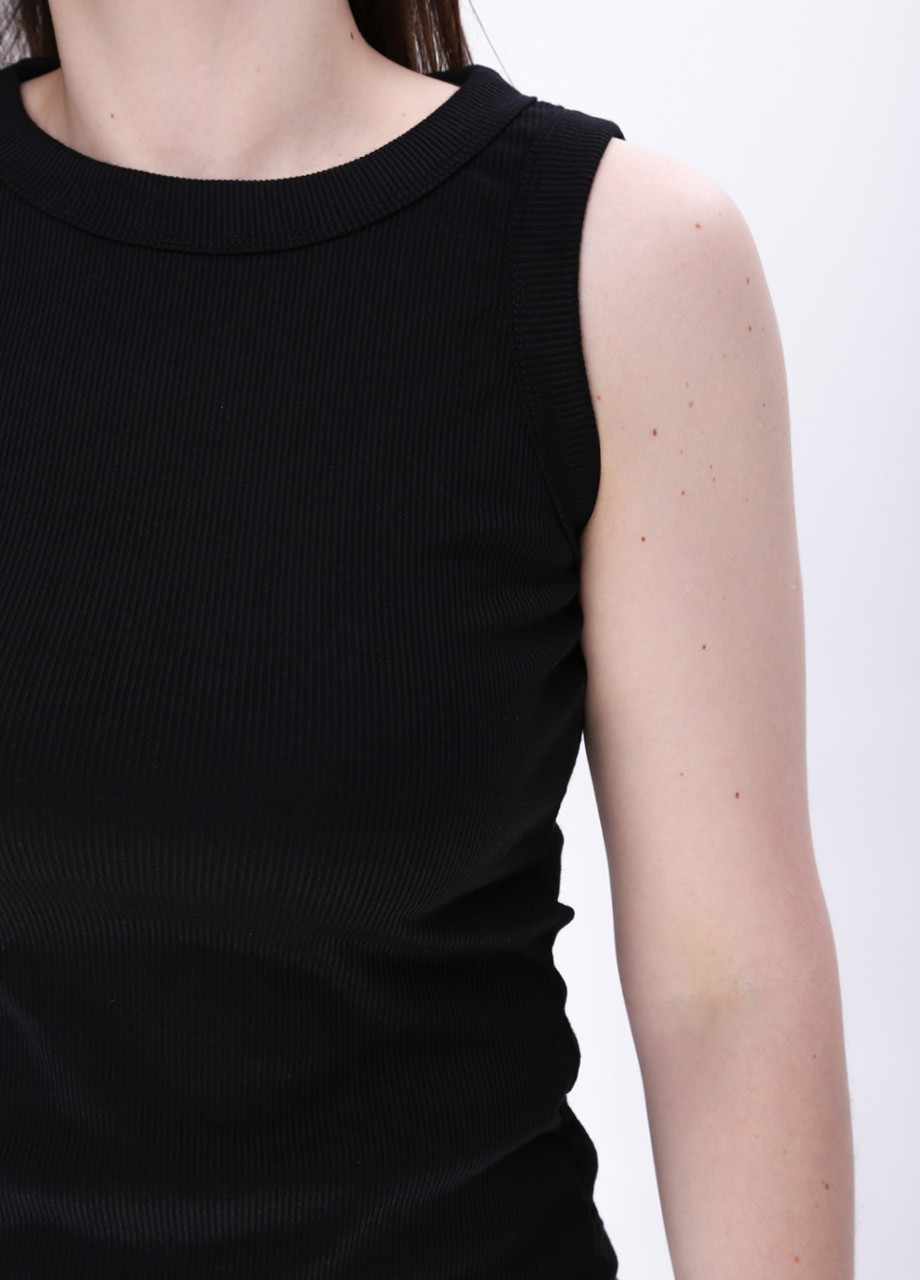 Майка жіноча чорна приталена JEANSclub — 259735324