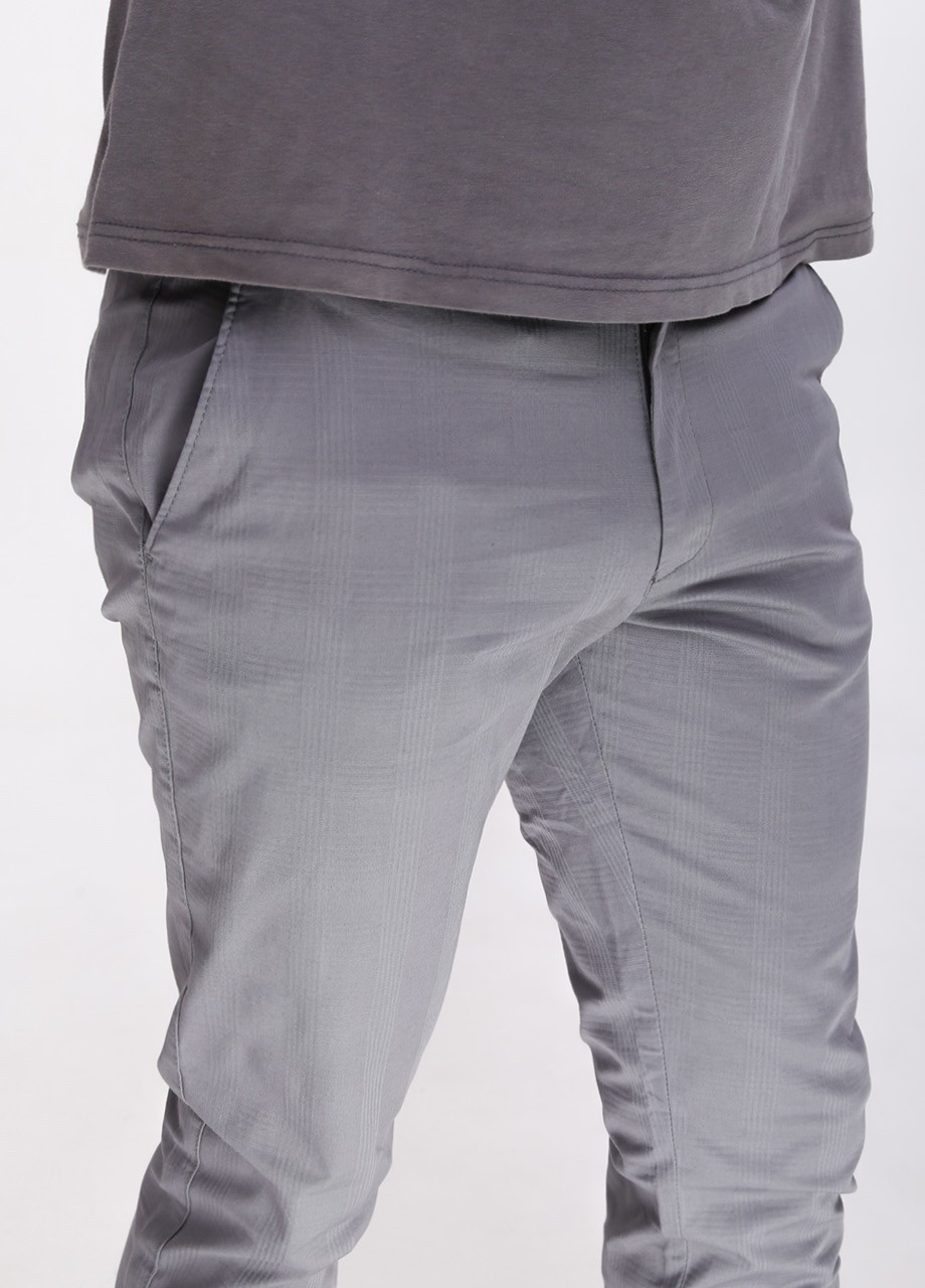 Светло-серые повседневный летние брюки Weaver