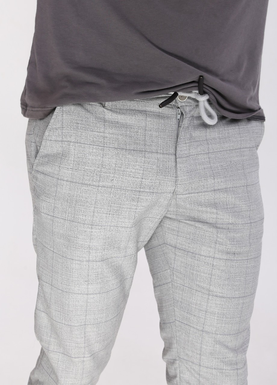 Светло-серые повседневный летние брюки Weaver