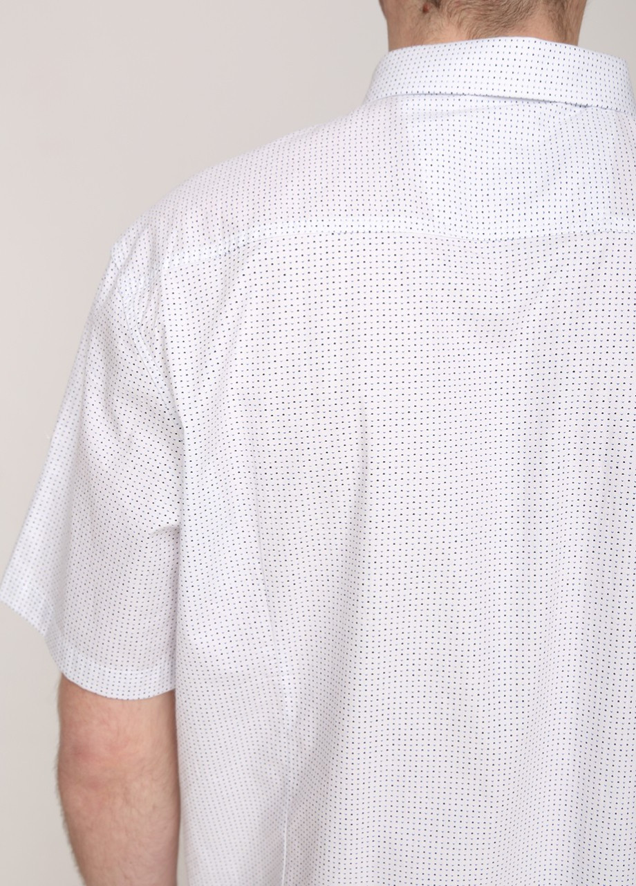 Белая повседневный рубашка в горошек Bagarda