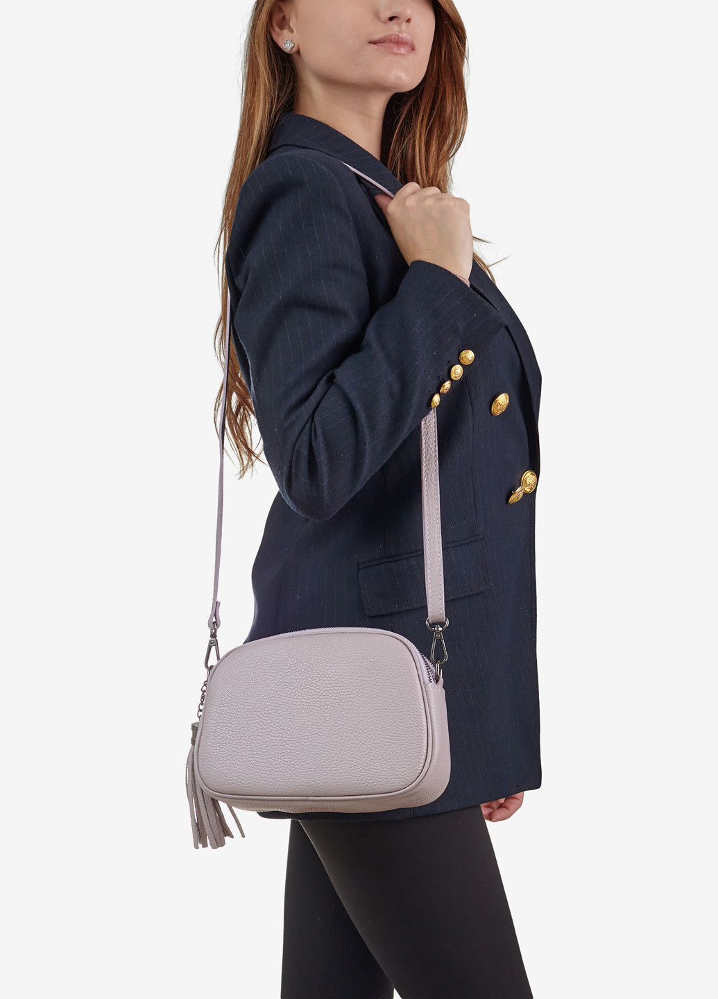 Сумка жіноча шкіряна на плече крос-боді маленька Сrossbody Regina Notte (259768651)