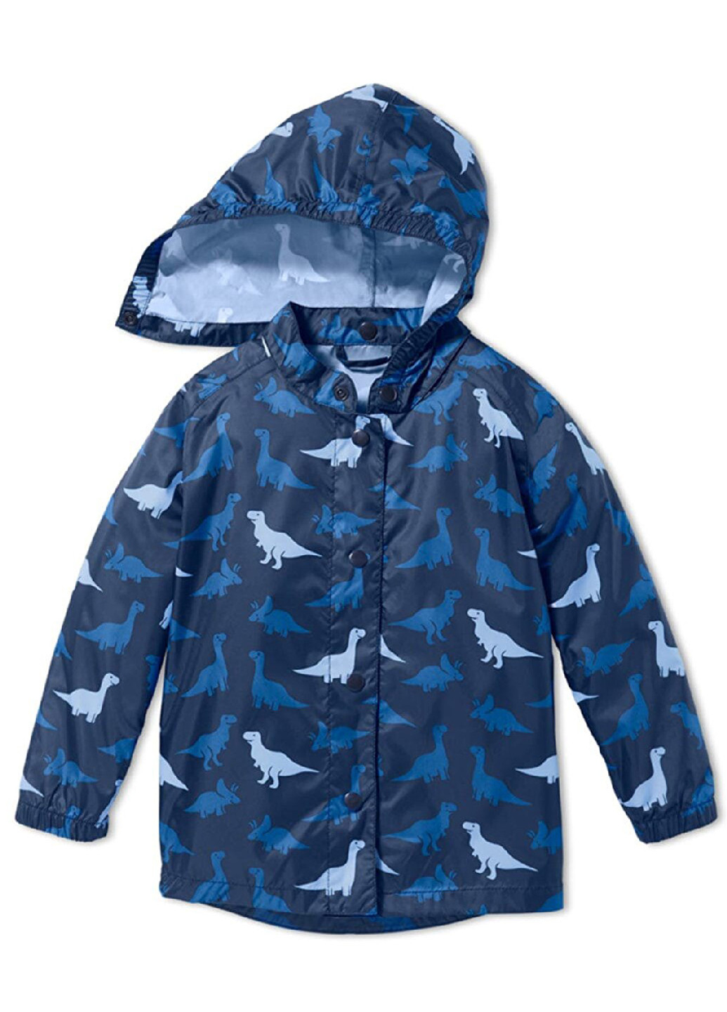 Синя демісезонна куртка-дощовик Tchibo