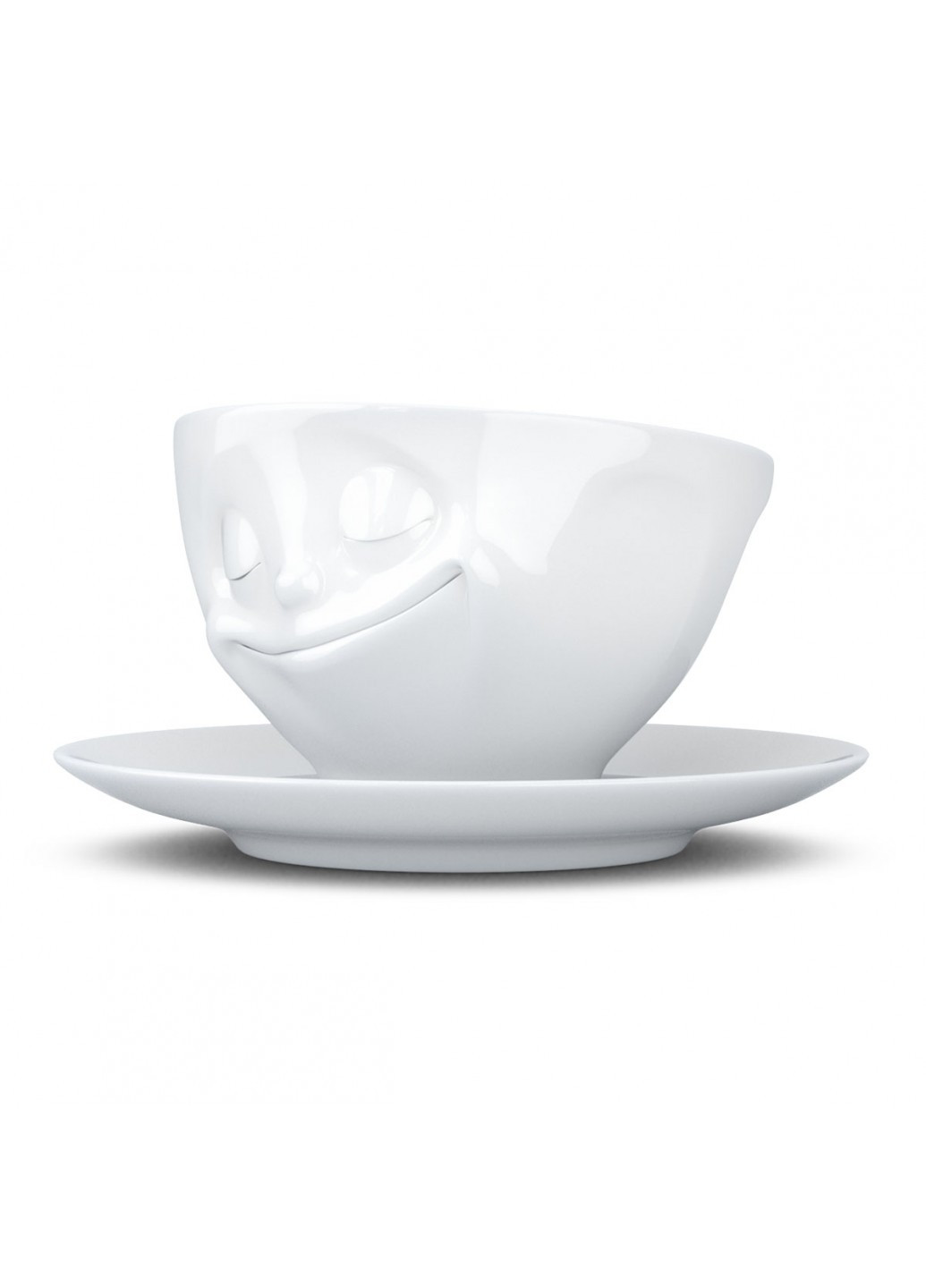 Чашка с блюдцем для кофе "Счастье" (200 мл); фарфор Tassen (259770275)