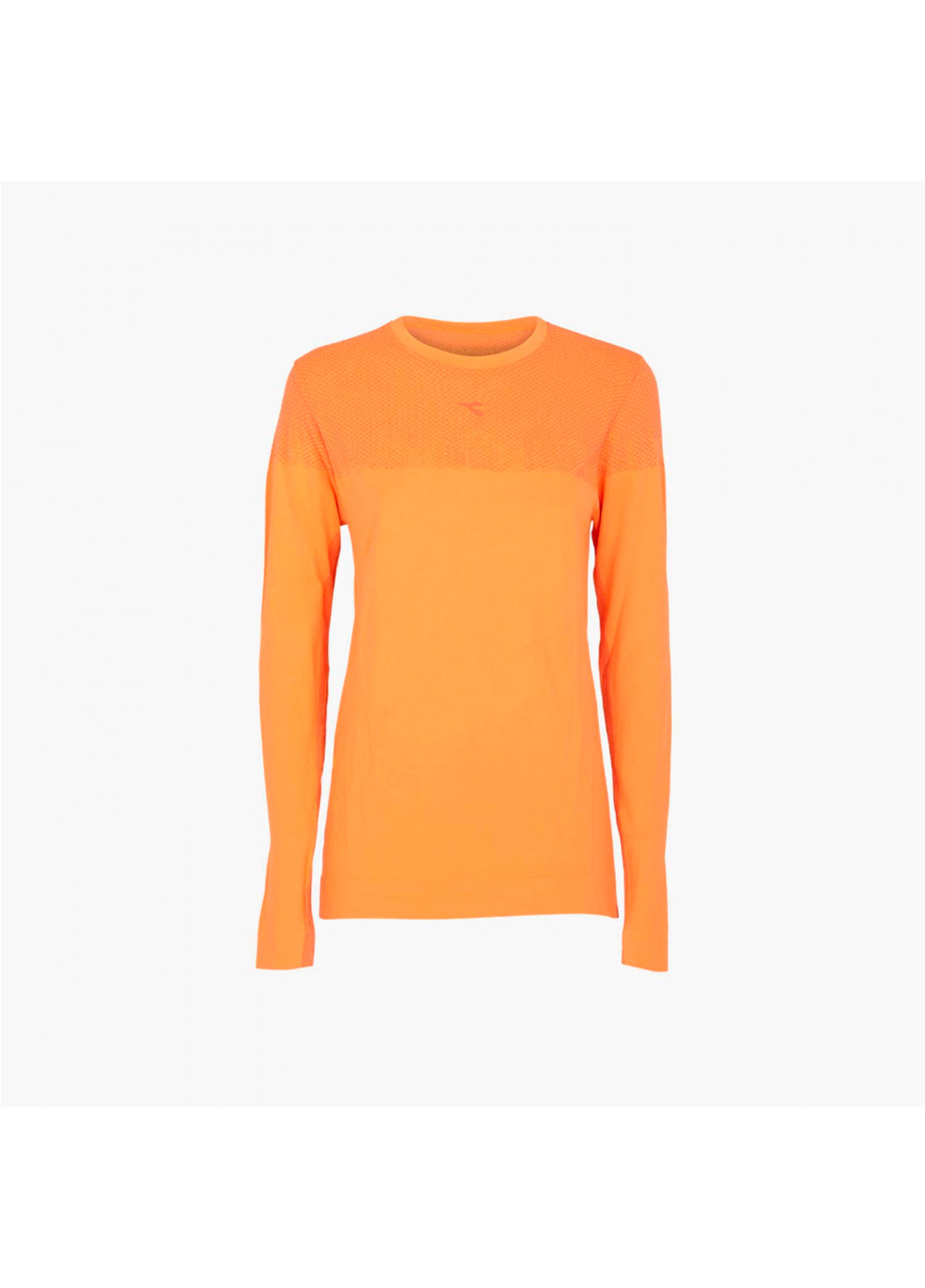 Женская беговая кофта, XS/S, оранжевая (102.172149_97004_01) Diadora ls techfit (259769103)