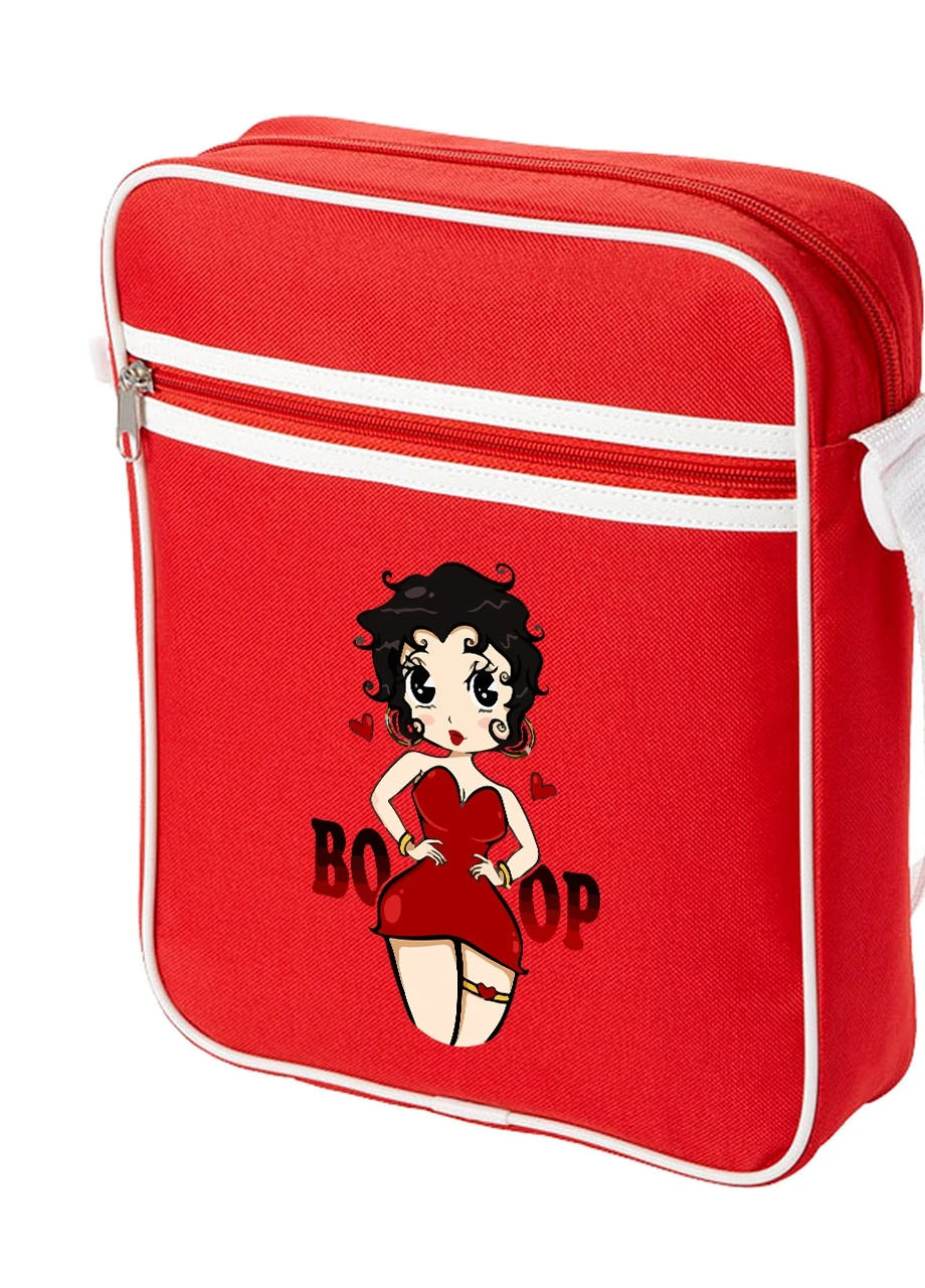 Сумка-месенджер Бетті Буп (Betty Boop) Червоний (92289-3468-RD) MobiPrint (259887370)