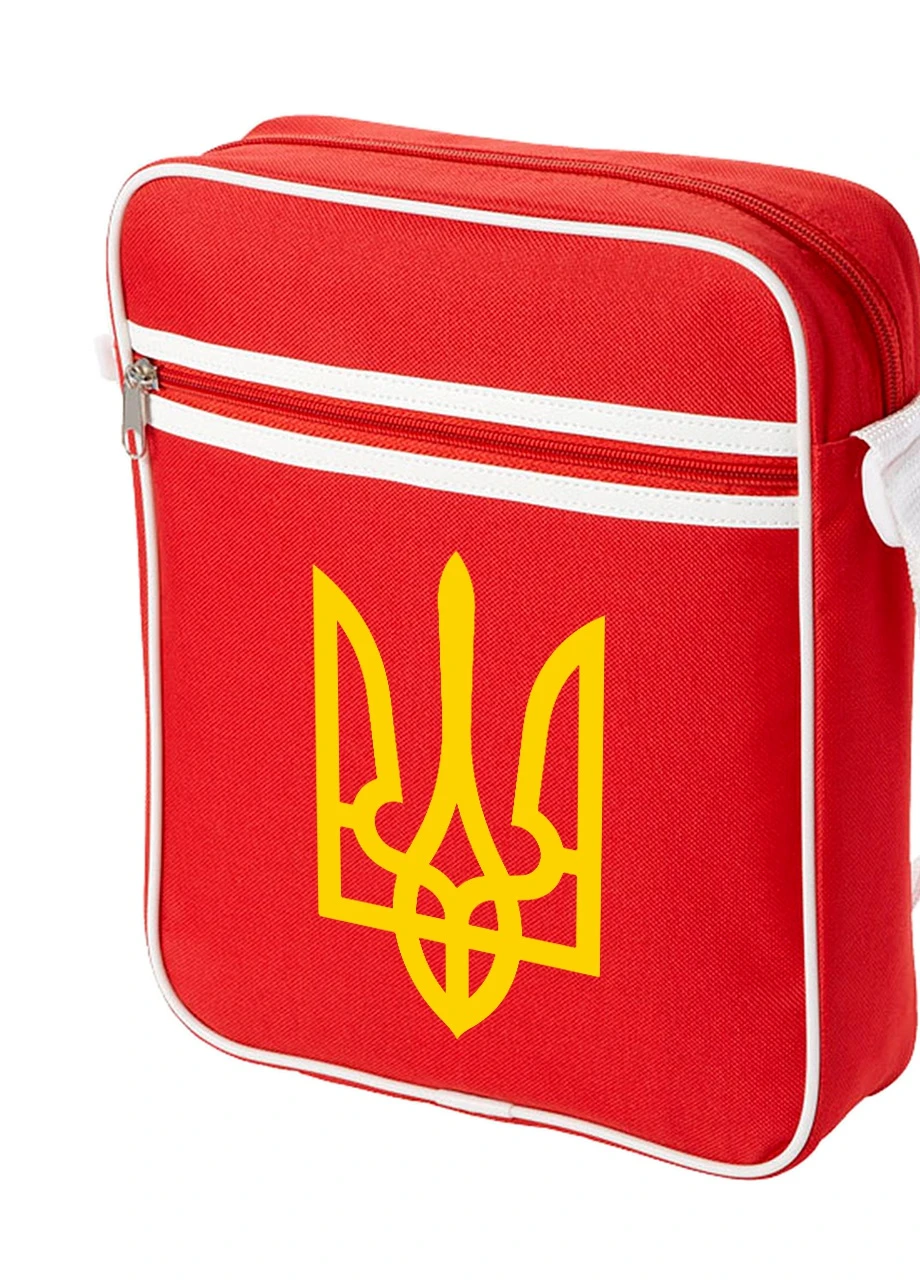Сумка-мессенджер Герб Украины Красный (92289-3790-RD) MobiPrint (259886210)