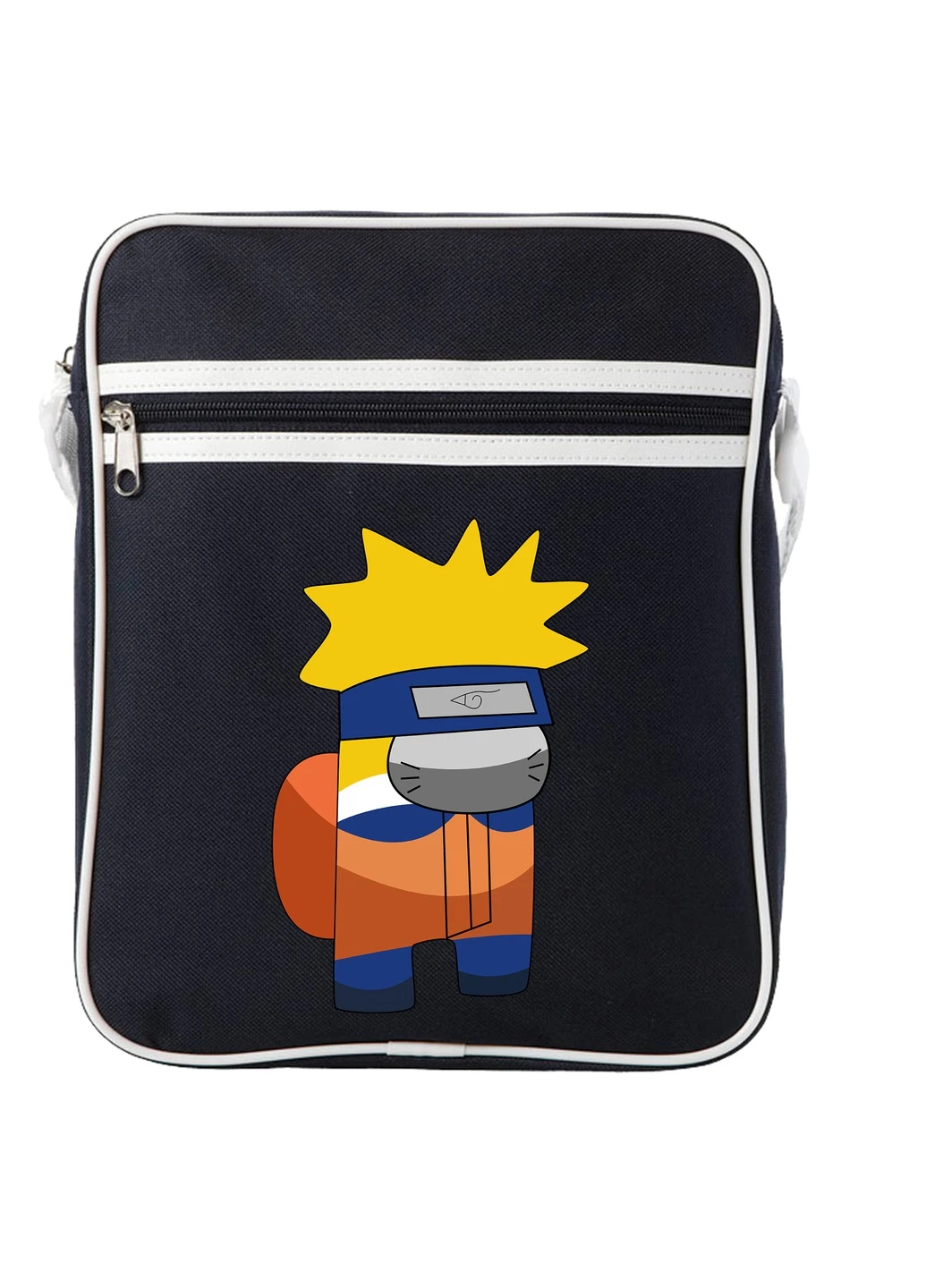 Сумка-мессенджер Амонг Ас Наруто (Naruto Among us) Синий (92289-2424-NB) MobiPrint (259886032)