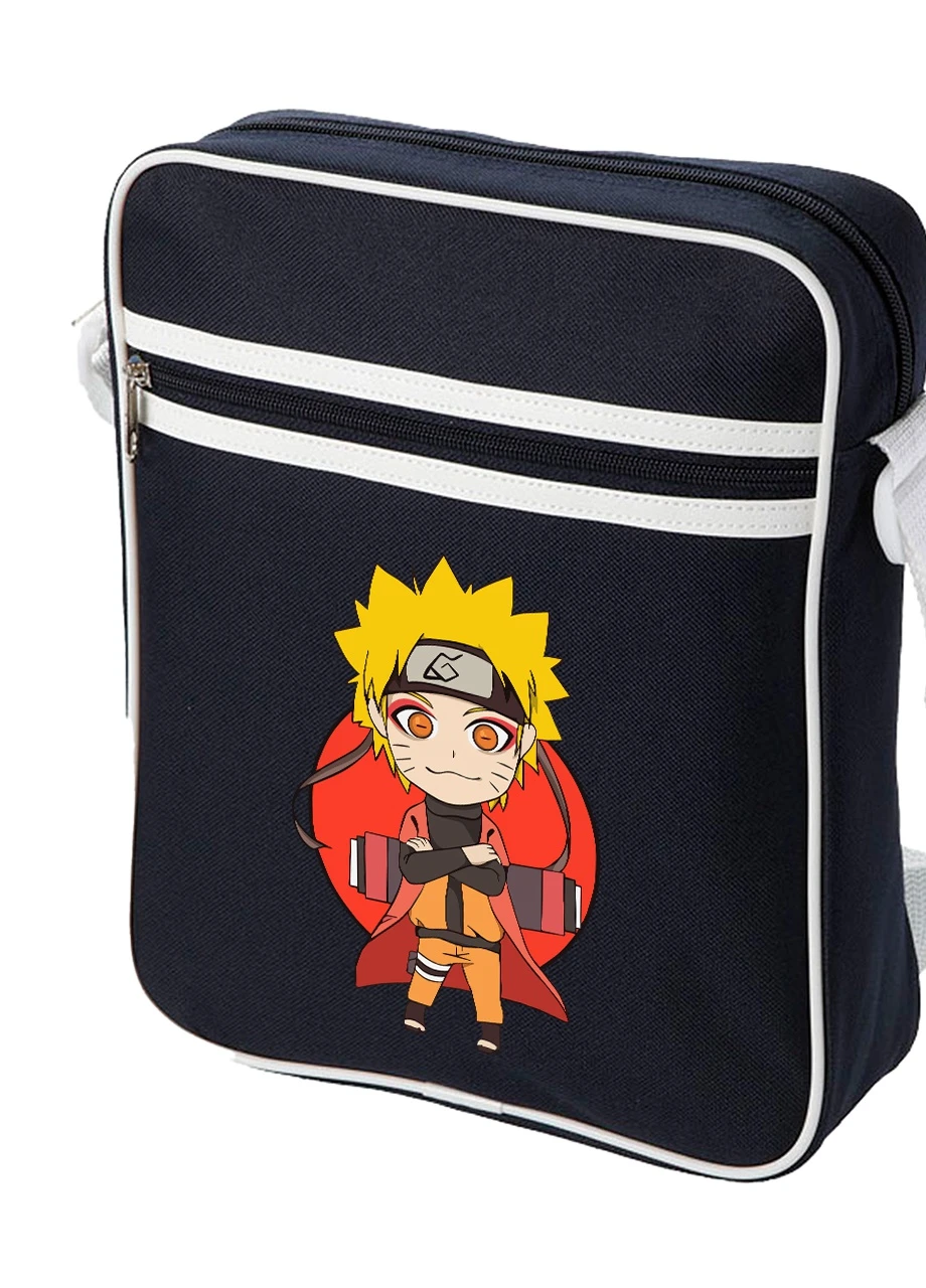 Сумка-мессенджер Наруто (Naruto) Синий (92289-3478-NB) MobiPrint (259886458)