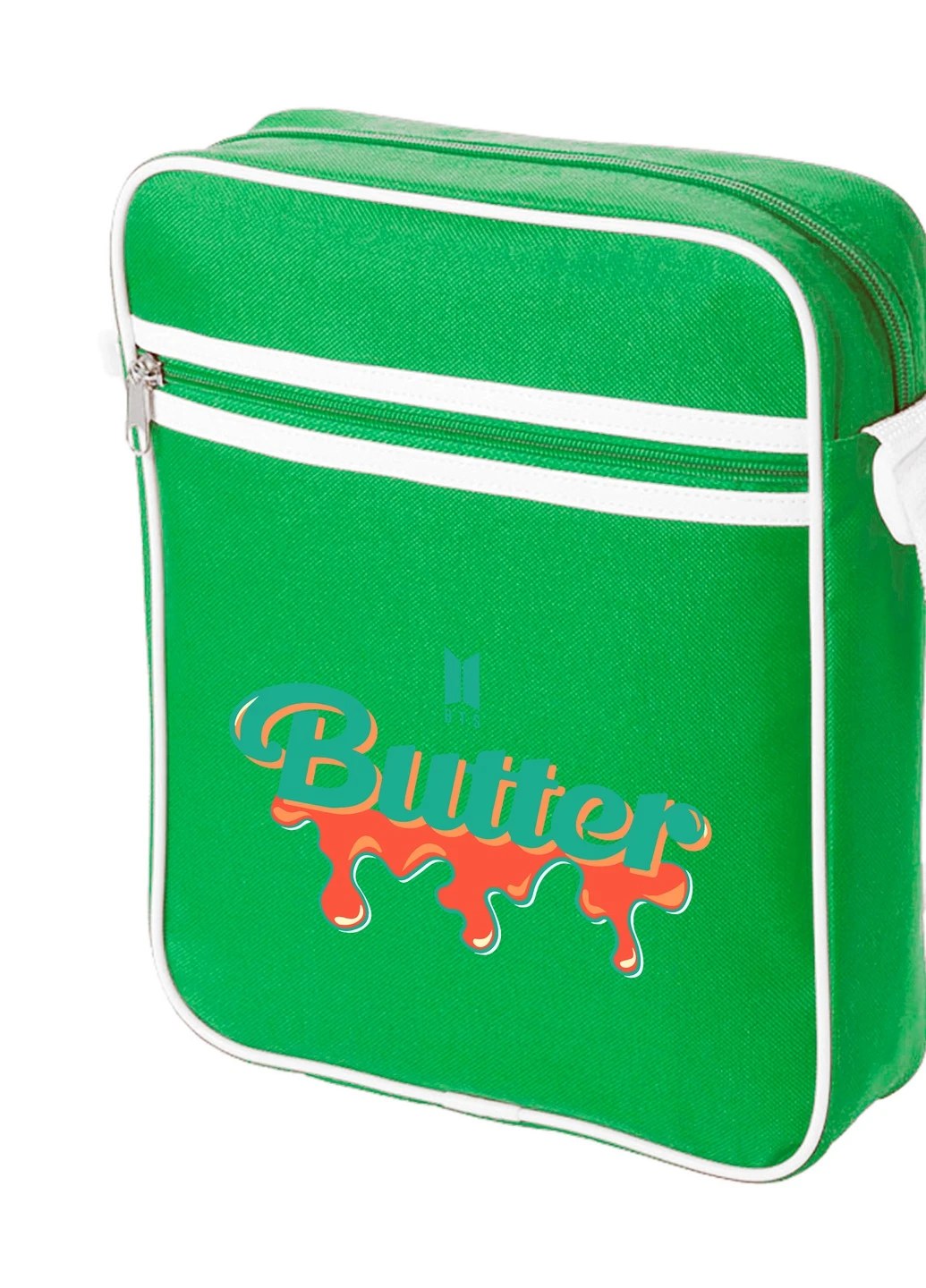 Сумка-месенджер Butter БТС (BTS) Зелений (92289-3267-KG) MobiPrint (259885993)