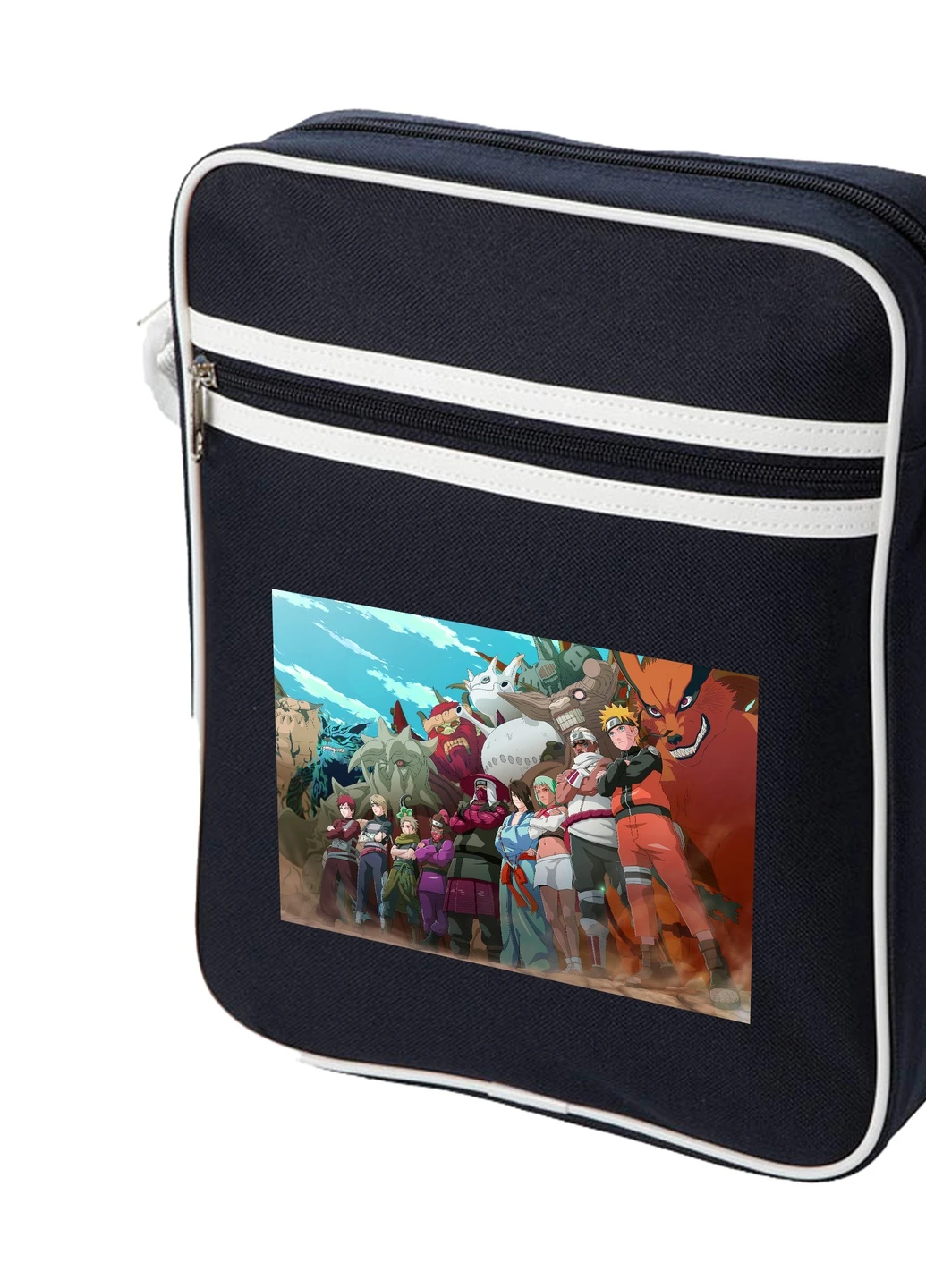 Сумка-месенджер Наруто (Naruto) Синій (92289-3104-NB) MobiPrint (259886692)