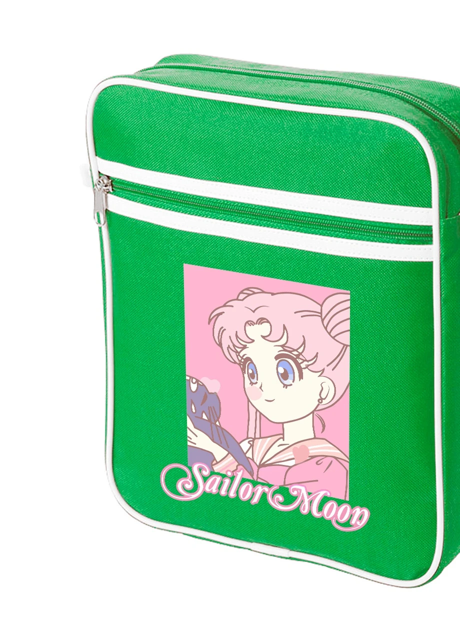 Сумка-месенджер Сейлор Мун (Sailor Moon) Зелений (92289-2914-KG) MobiPrint (259886687)