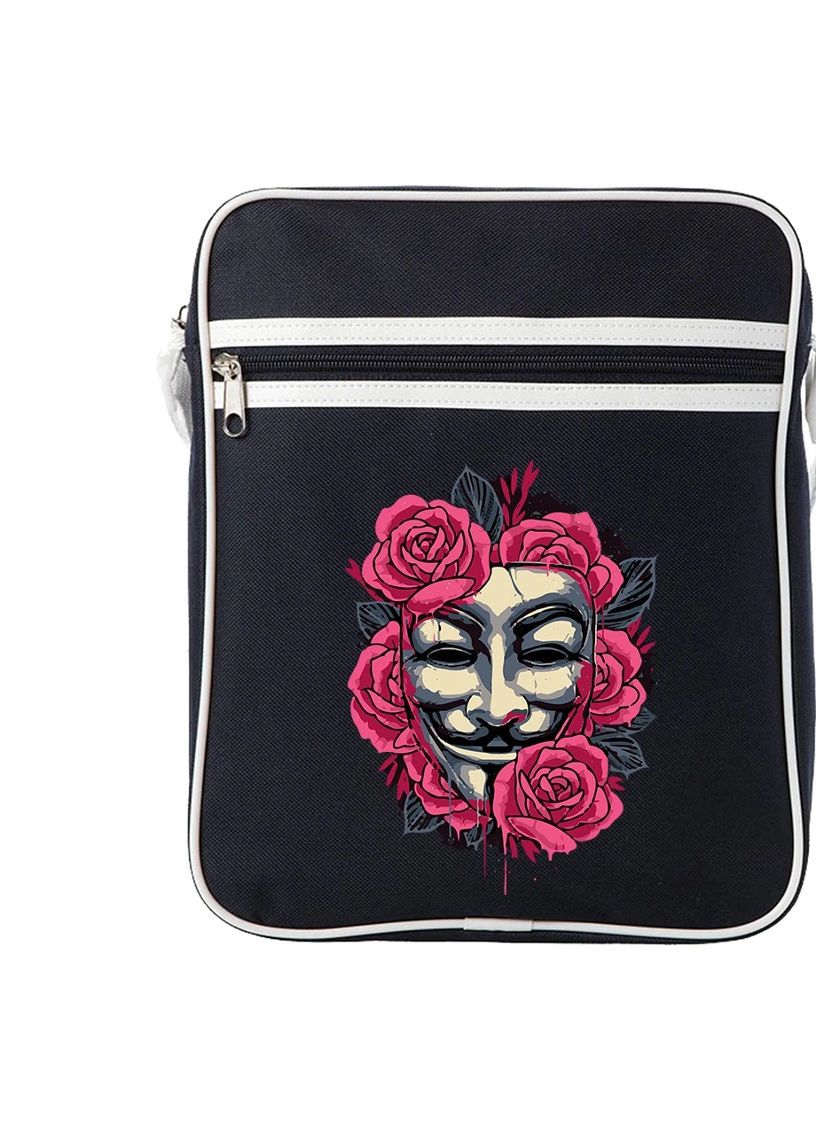 Сумка-мессенджер Вендетта (V Vendetta) Синий (92289-3424-NB) MobiPrint (259886157)