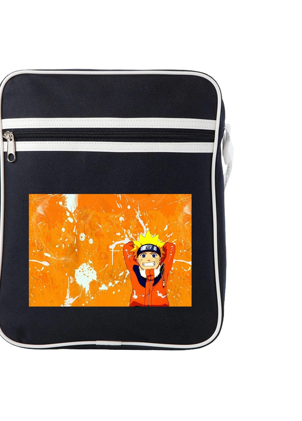 Сумка-месенджер Наруто Узумакі (Naruto Uzumaki) Синій (92289-3114-NB) MobiPrint (259887830)