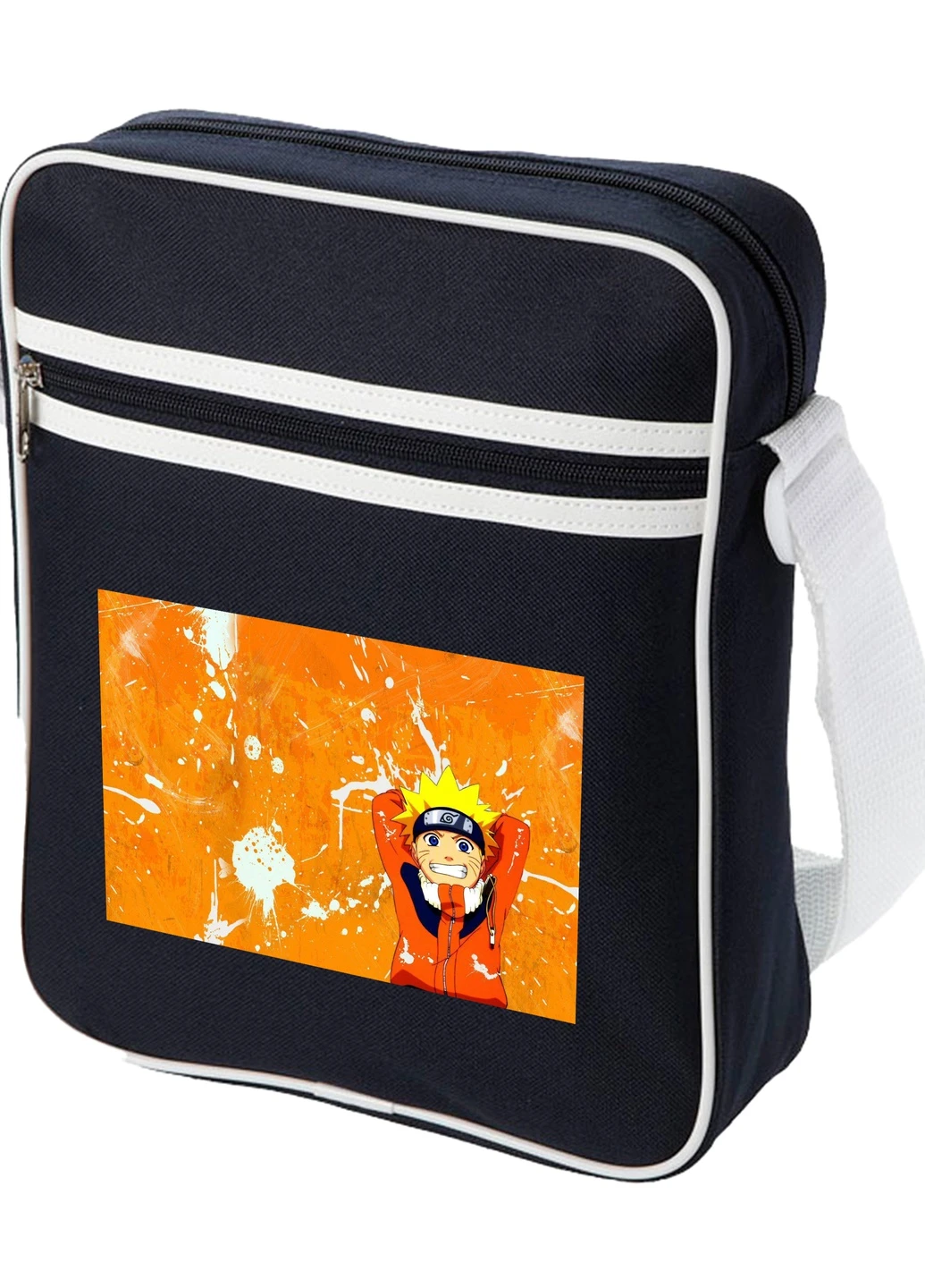 Сумка-месенджер Наруто Узумакі (Naruto Uzumaki) Синій (92289-3114-NB) MobiPrint (259887830)