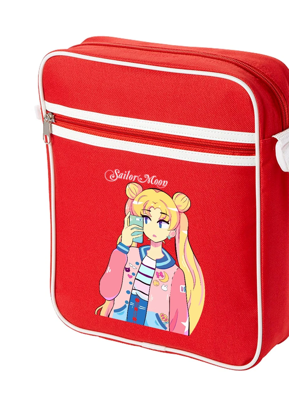 Сумка-мессенджер Сейлор Мун (Sailor Moon) Красный (92289-2924-RD) MobiPrint (259886038)