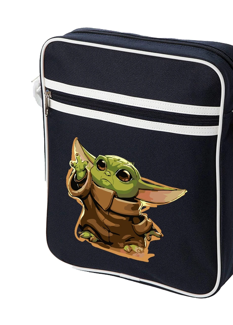 Сумка-месенджер Грогу Йода(Grogu Baby Yoda) Синій (92289-3520-NB) MobiPrint (259885928)