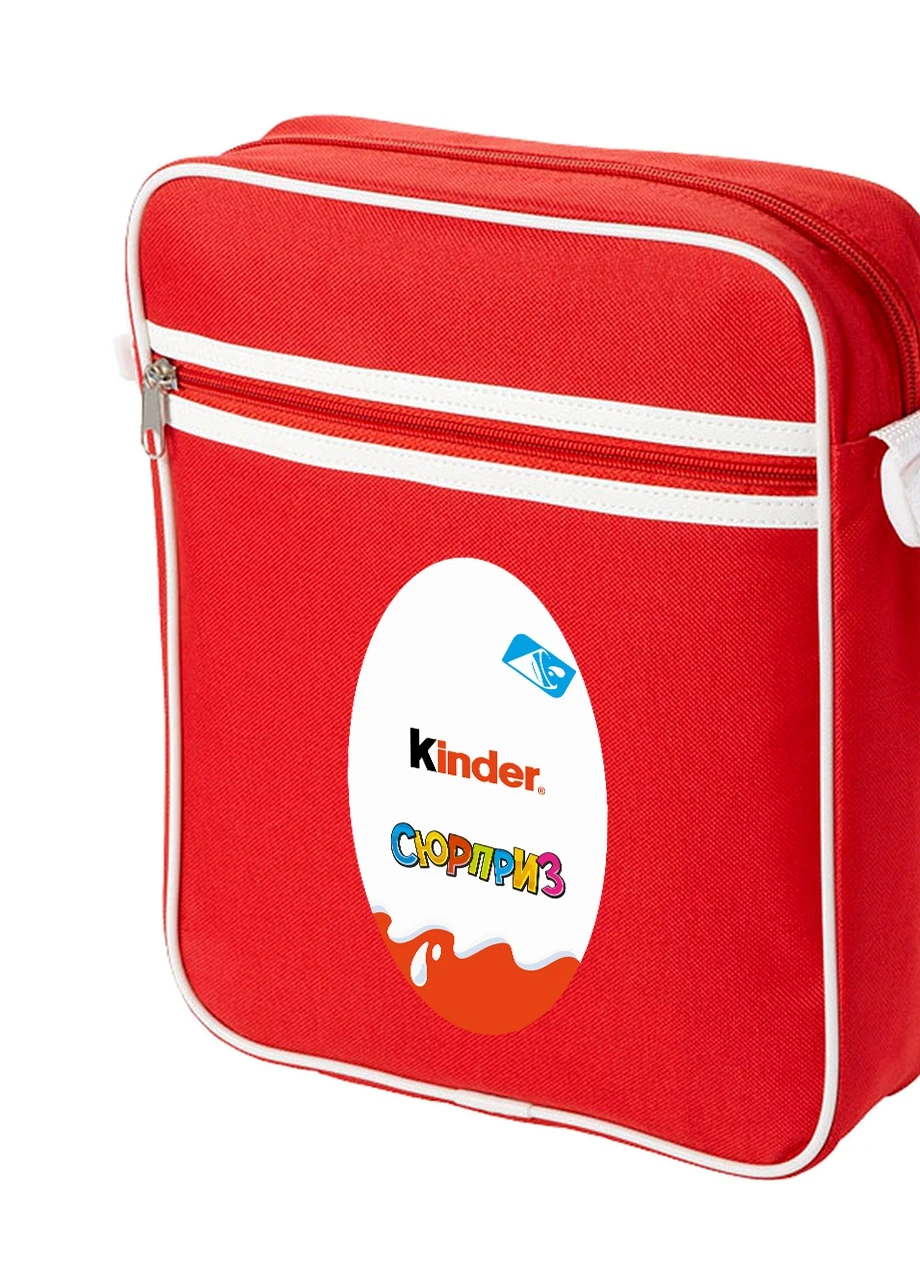 Сумка-месенджер Kinder Surprise Червоний (92289-1637-RD) MobiPrint (259885836)