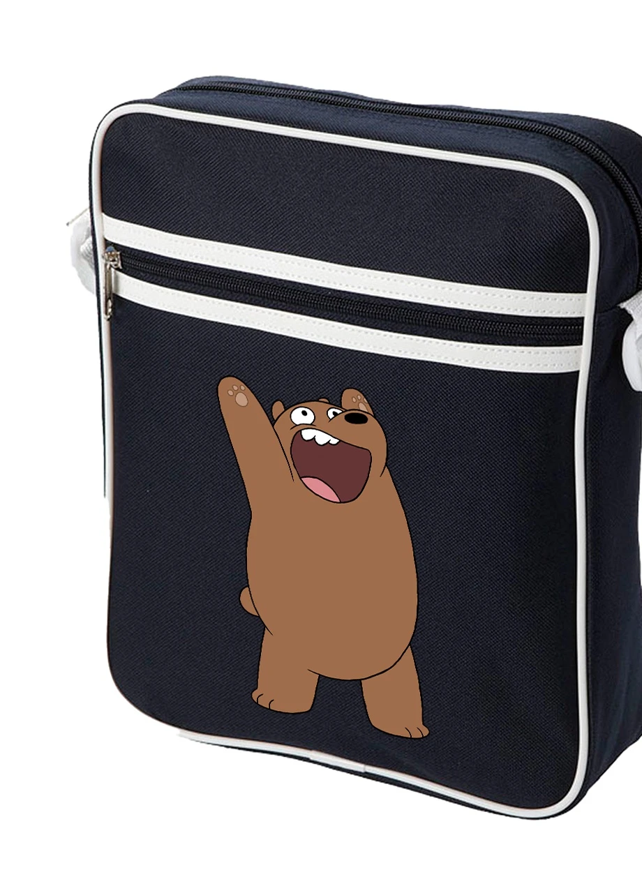 Сумка-месенджер Грізлі (Grizzly) Синій (92289-1777-NB) MobiPrint (259887876)