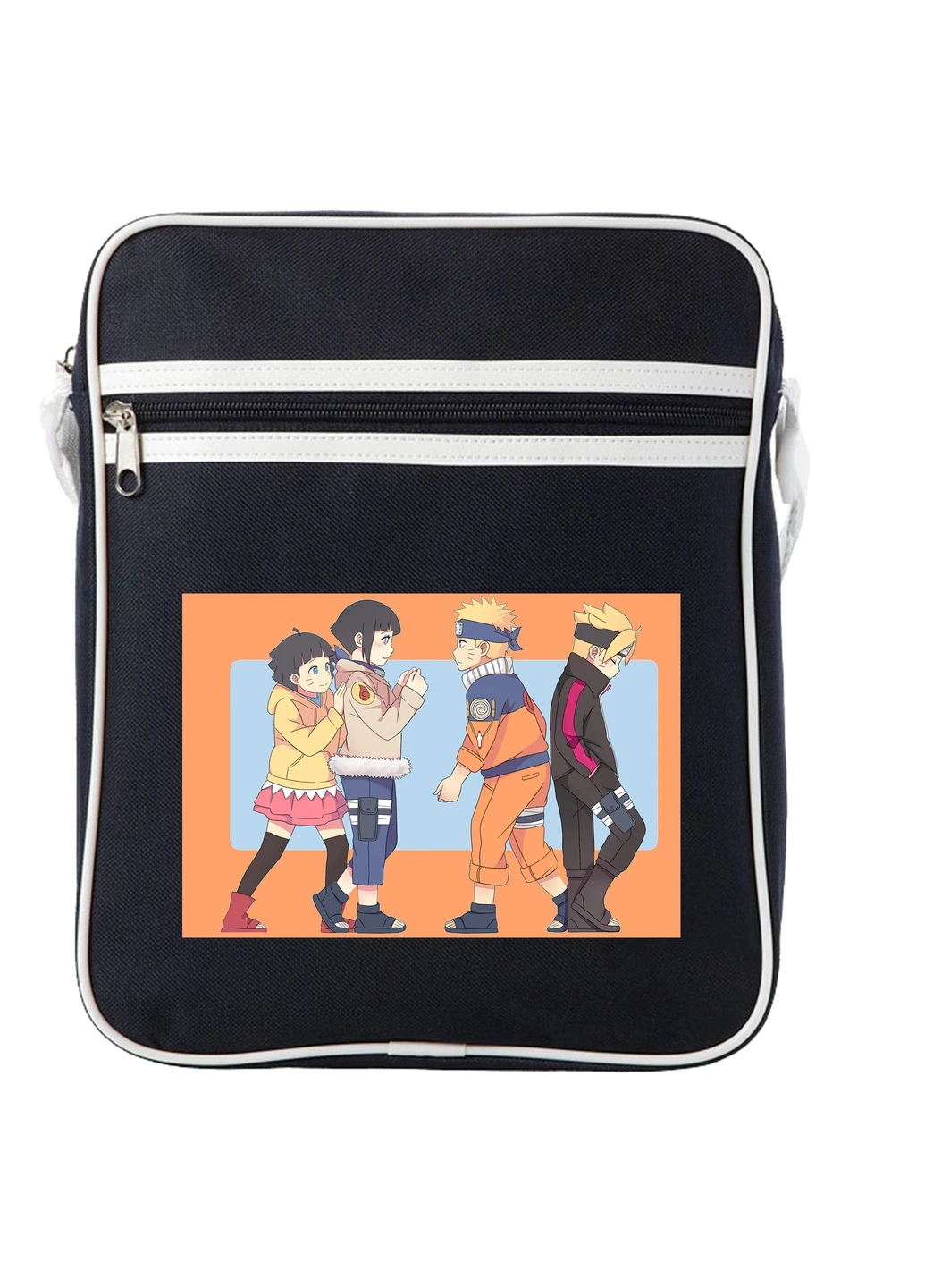 Сумка-мессенджер Наруто (Naruto) Синий (92289-3094-NB) MobiPrint (259886188)