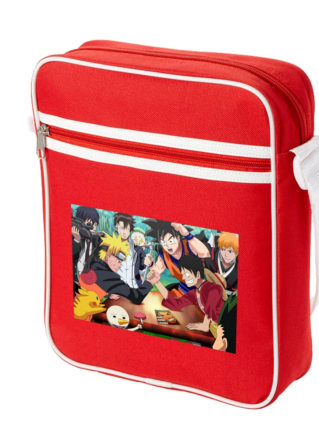 Сумка-месенджер Аніме (Anime) Червоний (92289-3099-RD) MobiPrint (259885729)