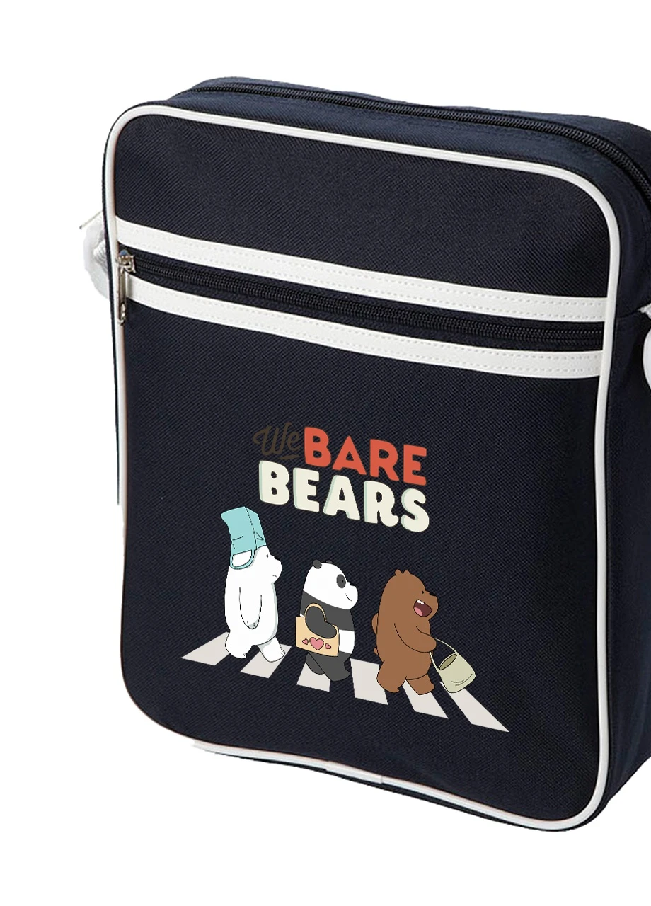 Сумка-мессенджер Вся правда о медведях (We Bare Bears) Синий (92289-2666-NB) MobiPrint (259885914)