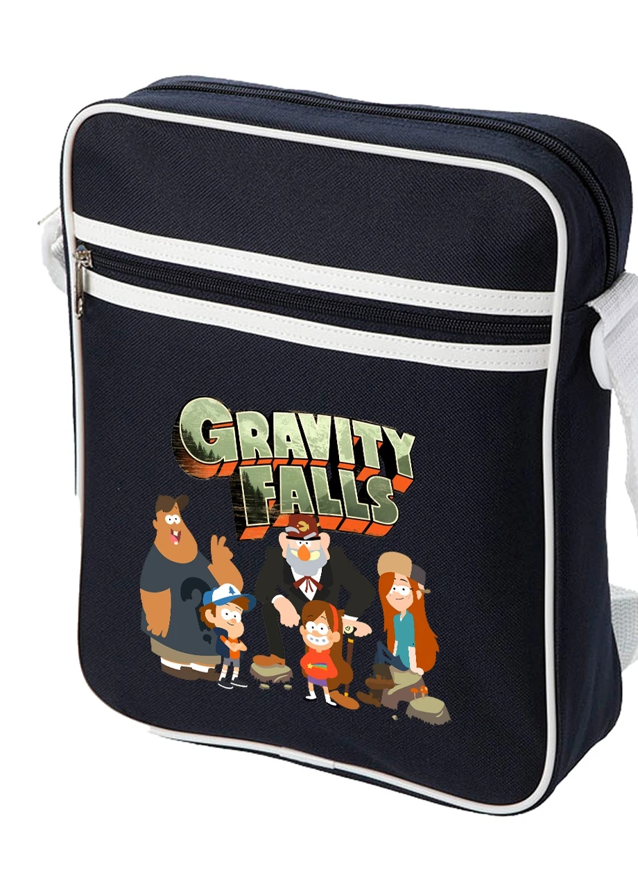 Сумка-мессенджер Гравити Фолз (Gravity Falls) Синий (92289-2628-NB) MobiPrint (259887356)
