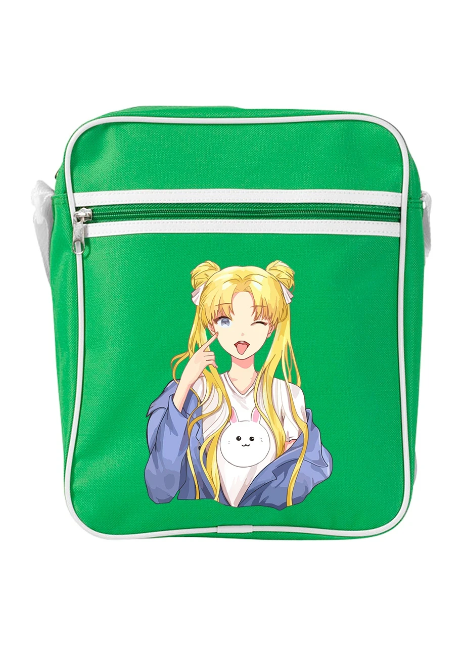Сумка-месенджер Сейлор Мун (Sailor Moon) Зелений (92289-2925-KG) MobiPrint (259887724)