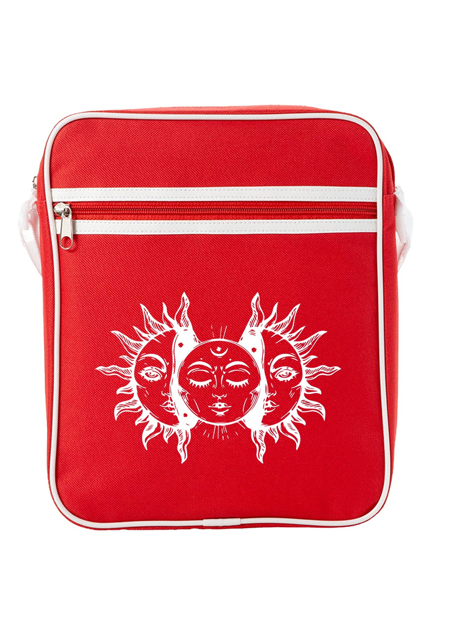 Сумка-мессенджер Солнце (Sun) Красный (92289-1967-RD) MobiPrint (259885876)