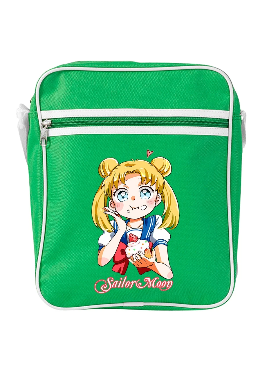 Сумка-мессенджер Сейлор Мун (Sailor Moon) Зеленый (92289-2917-KG) MobiPrint (259885753)
