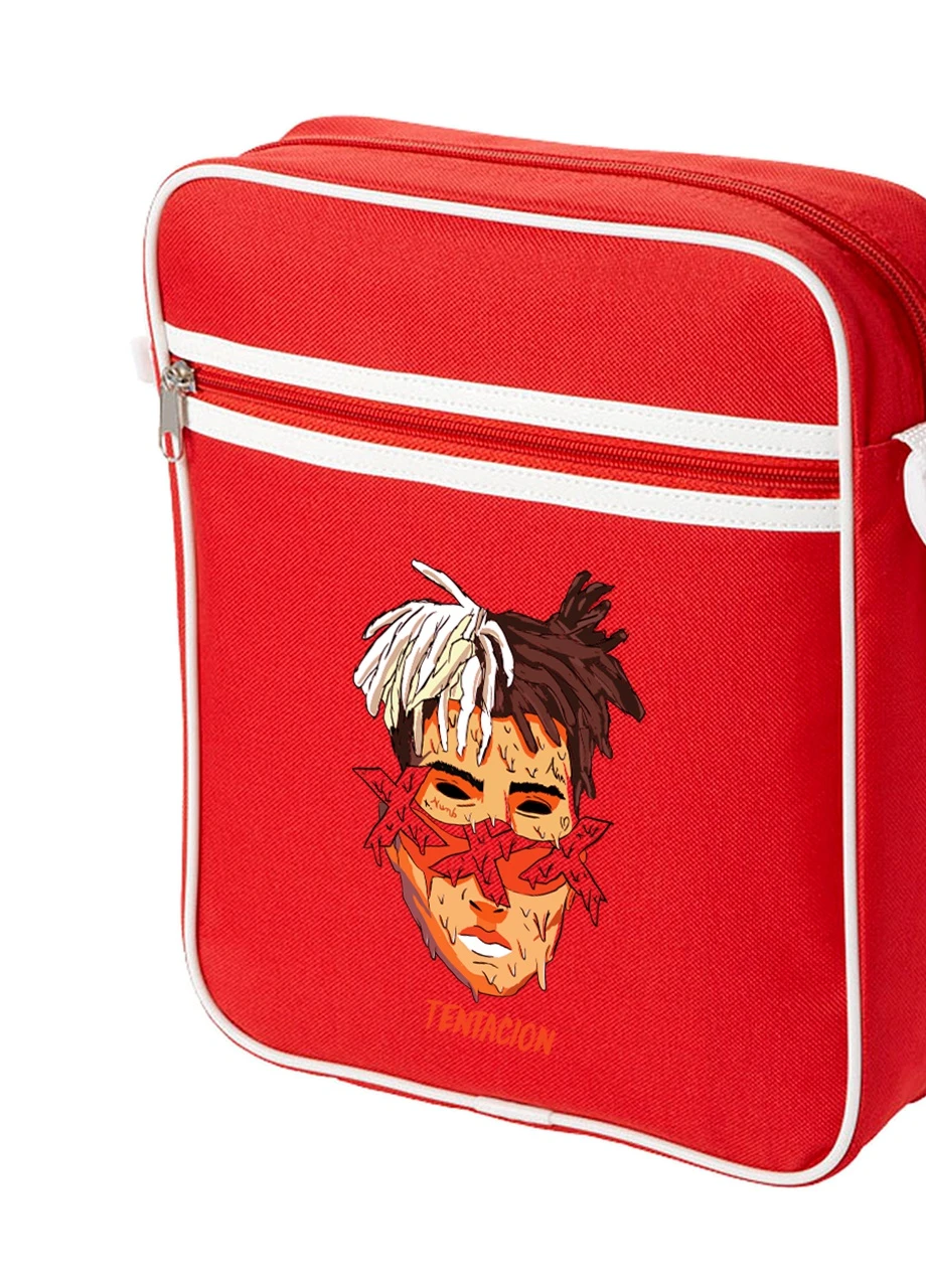 Сумка-месенджер Екс-екс-екс Тентасьйон (XXXTentacion) Червоний (92289-2636-RD) MobiPrint (259887064)