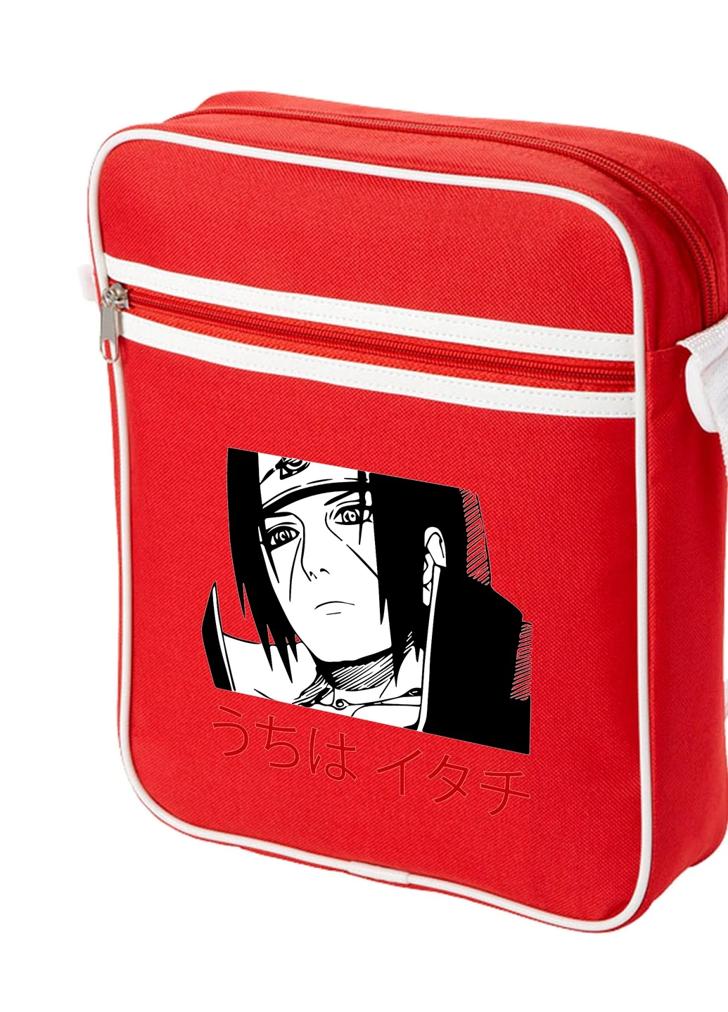 Сумка-мессенджер Итачи Учиха (Itachi Uchiha) Красный (92289-3343-RD) MobiPrint (259886553)