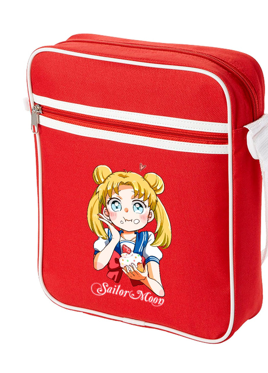 Сумка-месенджер Сейлор Мун (Sailor Moon) Червоний (92289-2917-RD) MobiPrint (259887730)