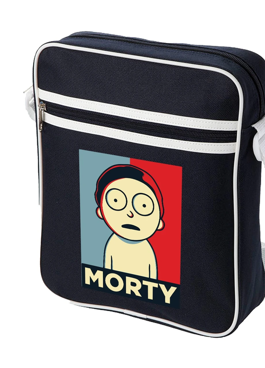 Сумка-месенджер Рік Санчез Рік та Морті (Rick Sanchez Rick and Morty) Синій (92289-2931-NB) MobiPrint (259886495)