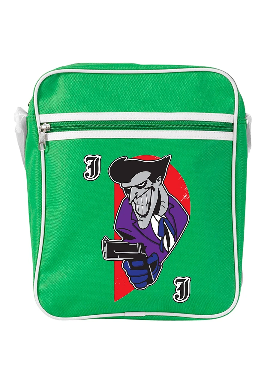 Сумка-месенджер Джокер (Joker Jack DC Comics) Зелений (92289-3461-KG) MobiPrint (259885781)