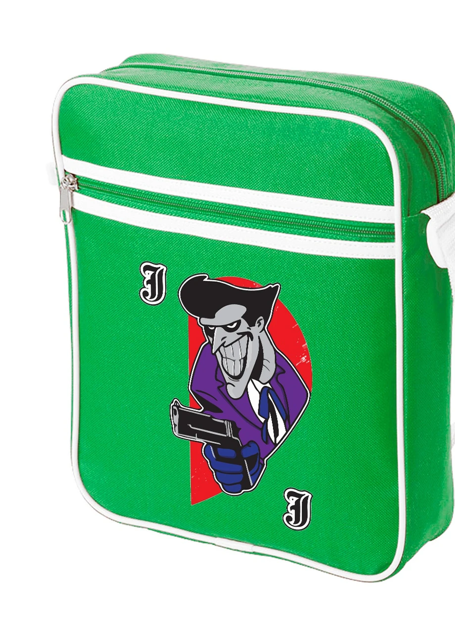 Сумка-месенджер Джокер (Joker Jack DC Comics) Зелений (92289-3461-KG) MobiPrint (259885781)