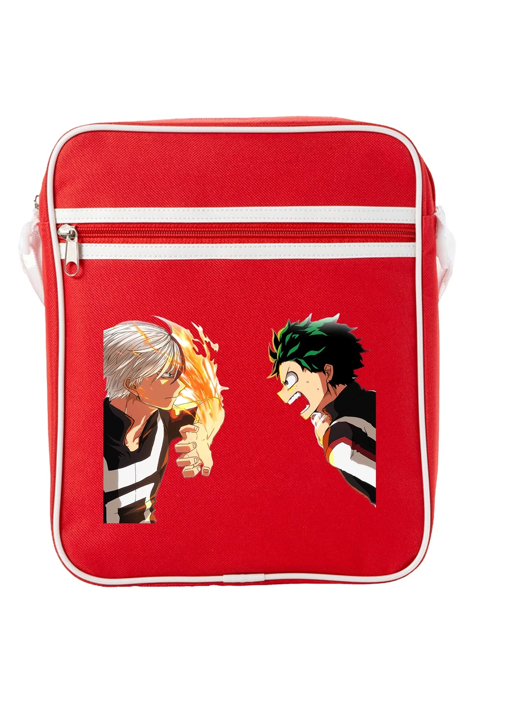 Сумка-мессенджер Моя геройская академия (My Hero Academia) Красный (92289-3060-RD) MobiPrint (259886055)
