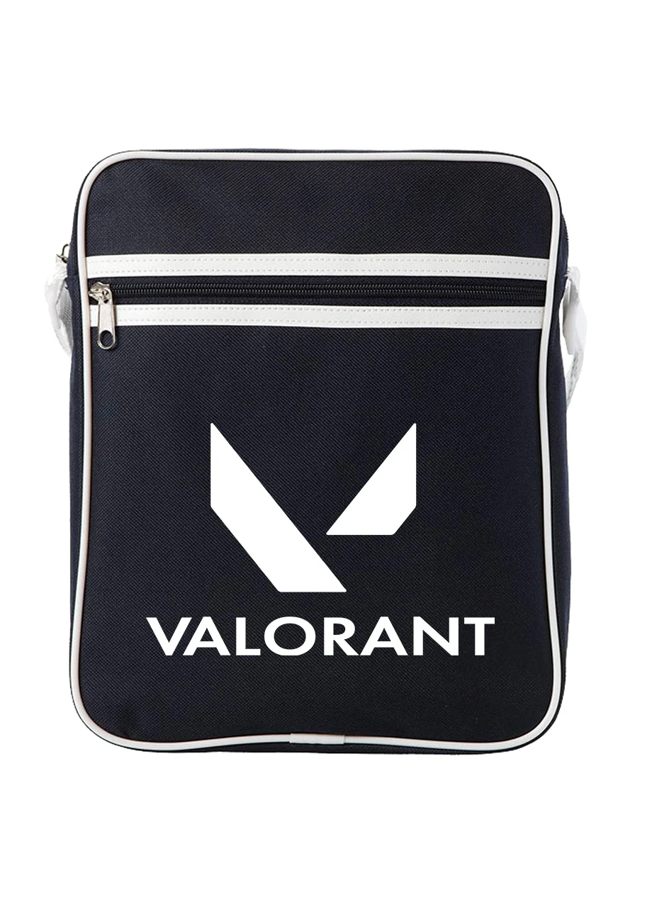 Сумка-мессенджер Валорант лого(Valorant logo) Синий (92289-3539-NB) MobiPrint (259887505)
