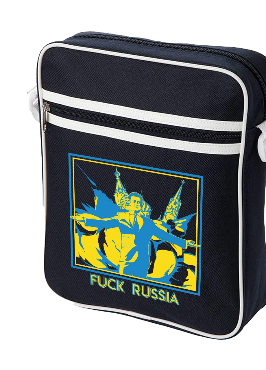 Сумка-мессенджер Человек из стали (Man fof Steel) Синий (92289-3899-NB) MobiPrint (259887971)