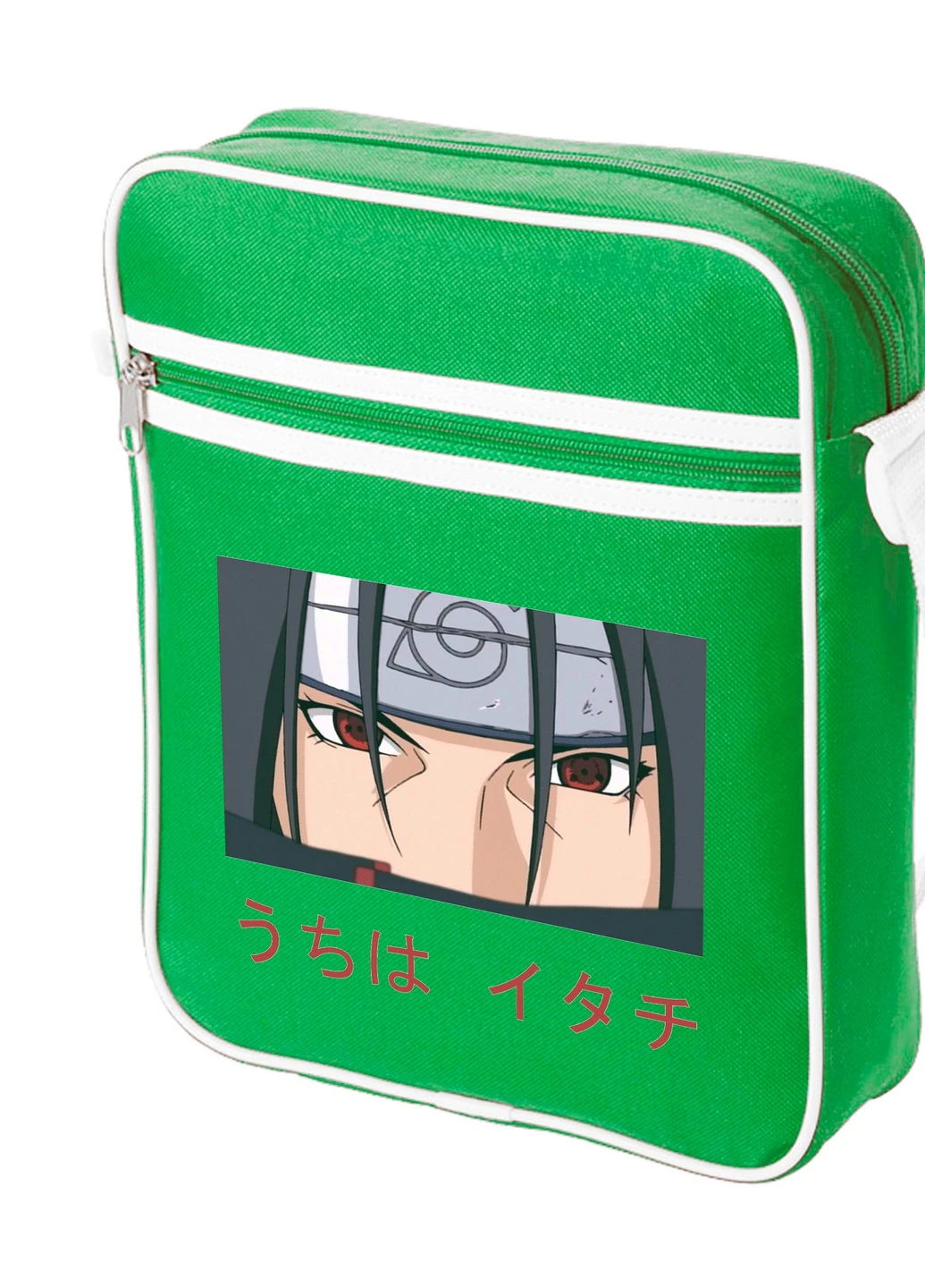 Сумка-месенджер Ітачі Учіха (Itachi Uchiha) Зелений (92289-3046-KG) MobiPrint (259887686)