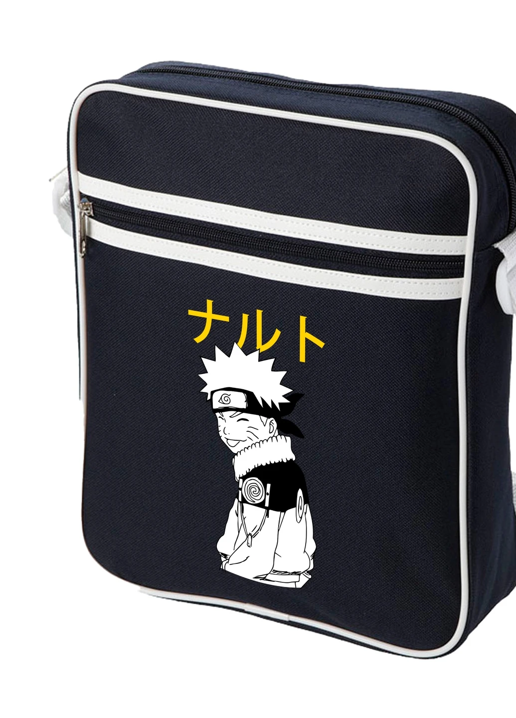 Сумка-мессенджер Наруто Узумаки (Naruto Uzumaki) Синий (92289-3048-NB) MobiPrint (259887349)