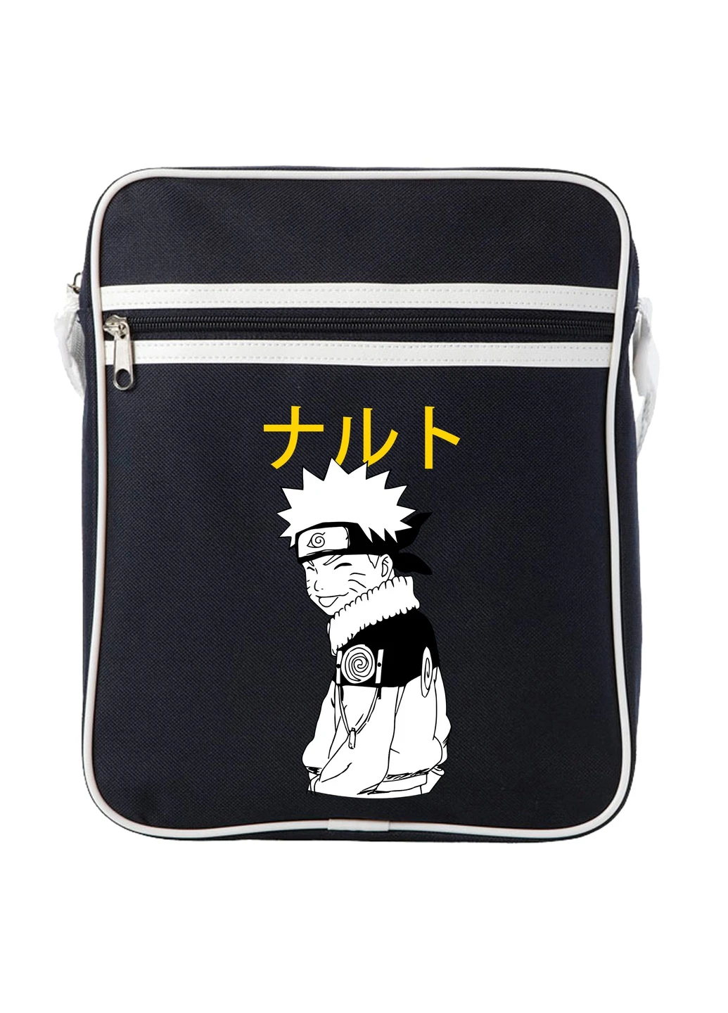Сумка-мессенджер Наруто Узумаки (Naruto Uzumaki) Синий (92289-3048-NB) MobiPrint (259887349)