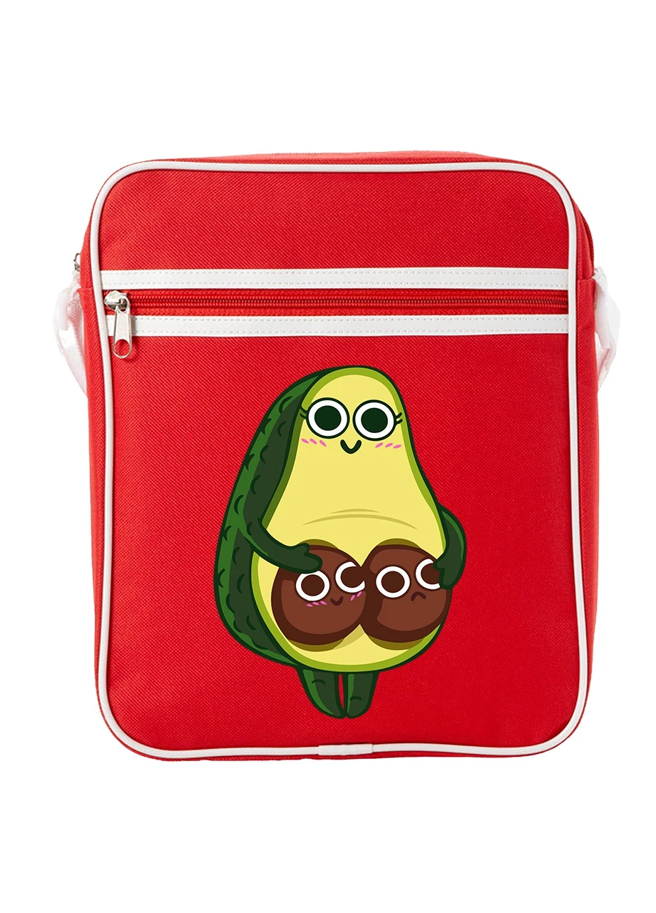 Сумка-месенджер Авокадо (Avocado Mamacado) Червоний (92289-3471-RD) MobiPrint (259886530)