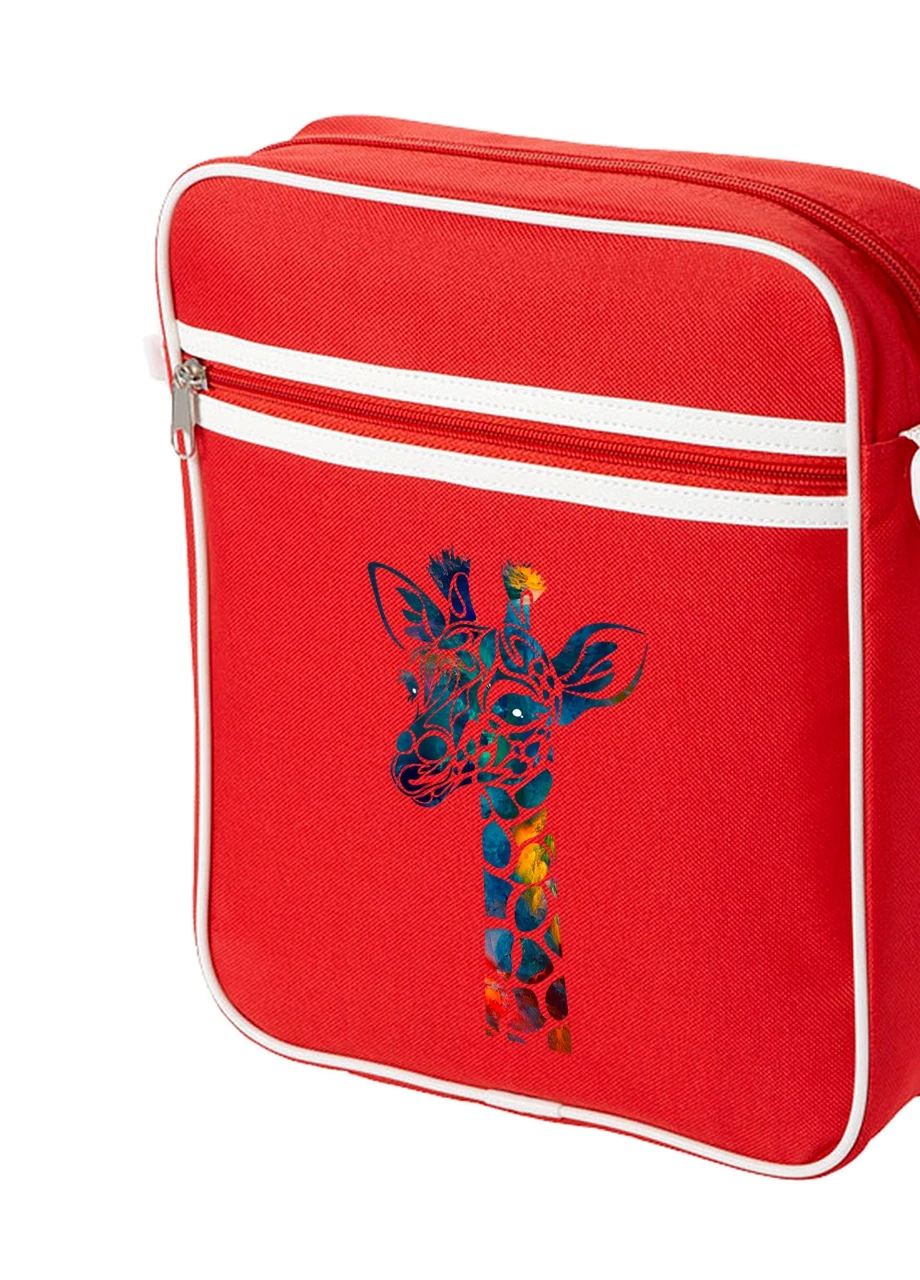 Сумка-мессенджер жираф Красный (92289-1487-RD) MobiPrint (259886025)