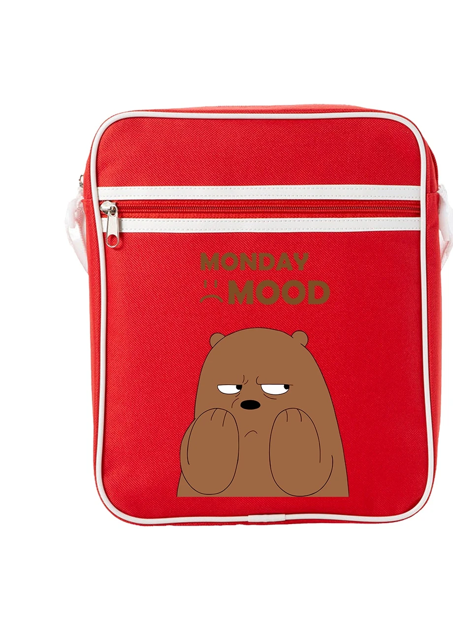 Сумка-мессенджер Вся правда о медведях (We Bare Bears) Красный (92289-2900-RD) MobiPrint (259886317)