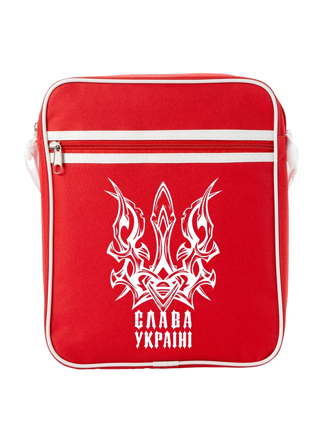 Сумка-мессенджер Слава Украине Красный (92289-3756-RD) MobiPrint (259887509)