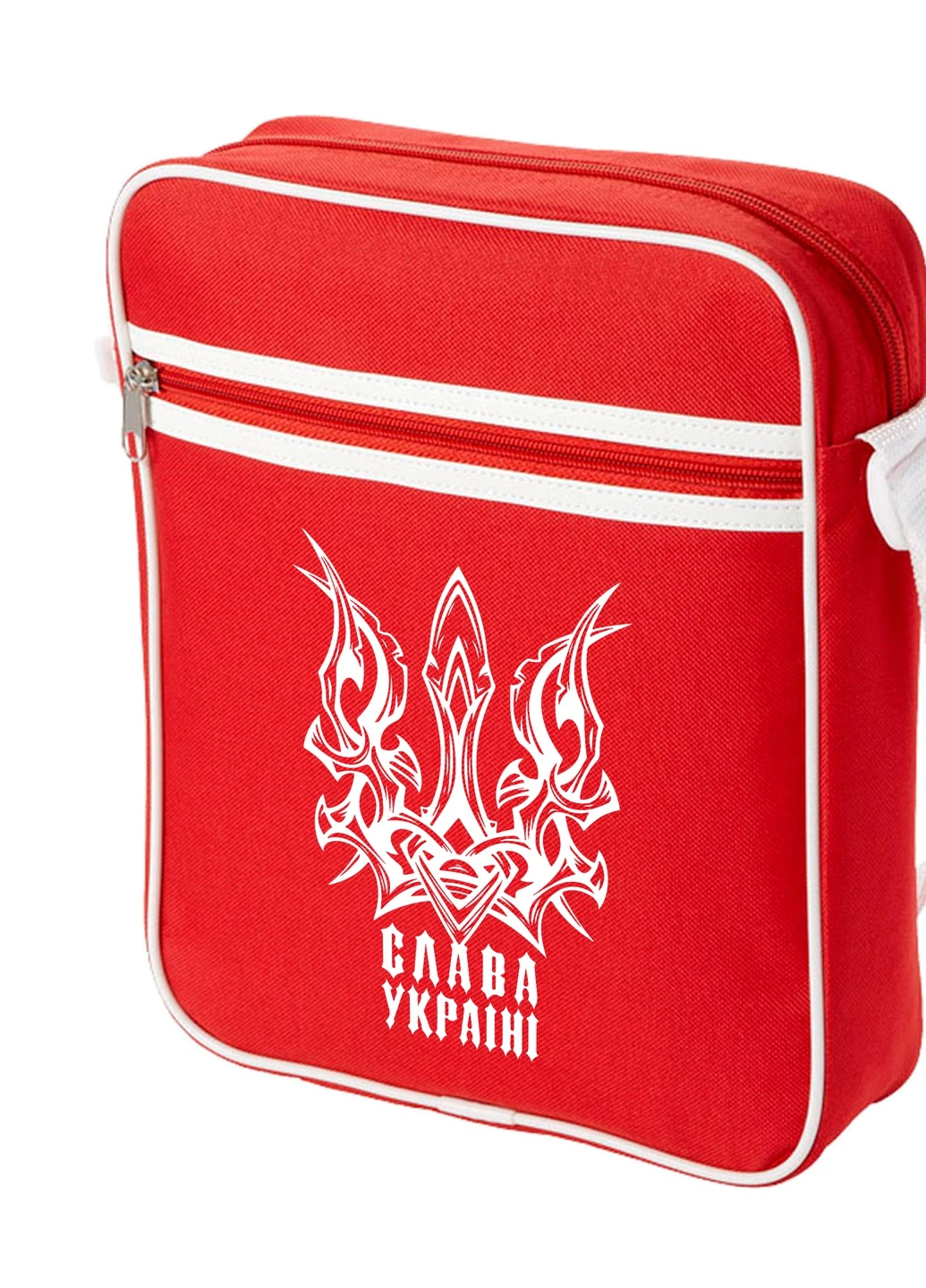 Сумка-мессенджер Слава Украине Красный (92289-3756-RD) MobiPrint (259887509)
