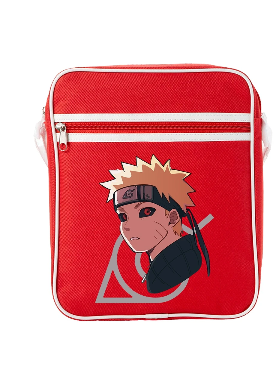 Сумка-месенджер Наруто Узумакі (Naruto Uzumaki) Червоний (92289-2822-RD) MobiPrint (259885808)